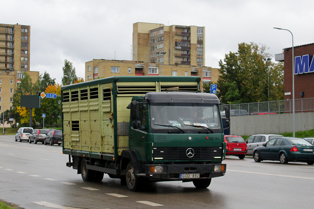 Литва, № GOD 892 — Mercedes-Benz LK 817