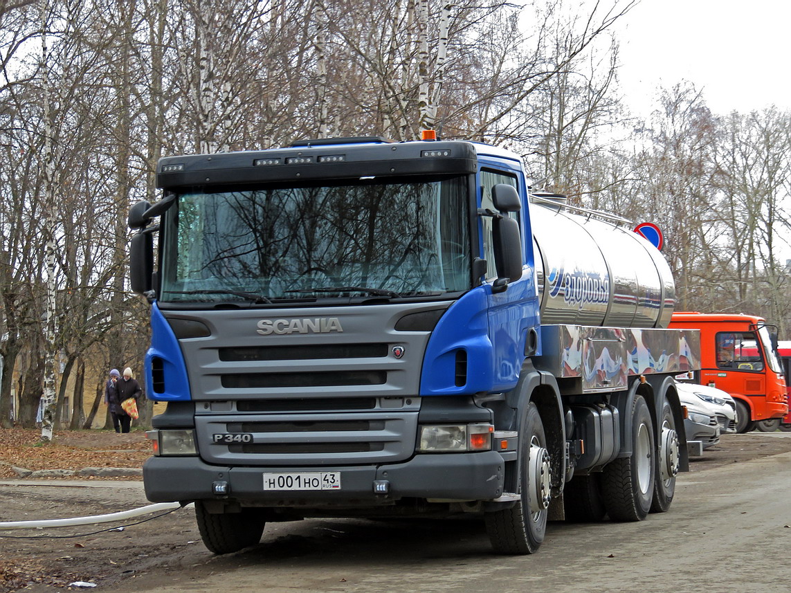 Кировская область, № Н 001 НО 43 — Scania ('2004) P340