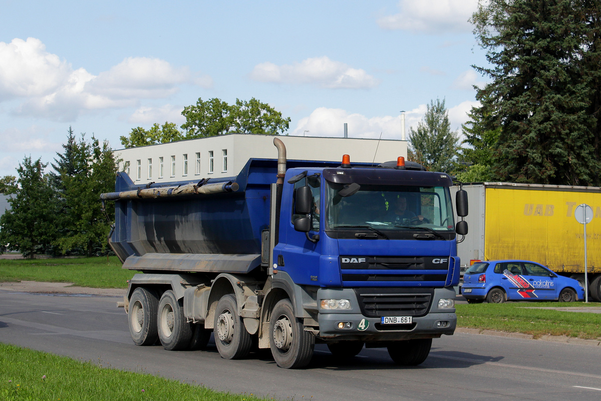 Литва, № DNB 661 — DAF CF85 FAD