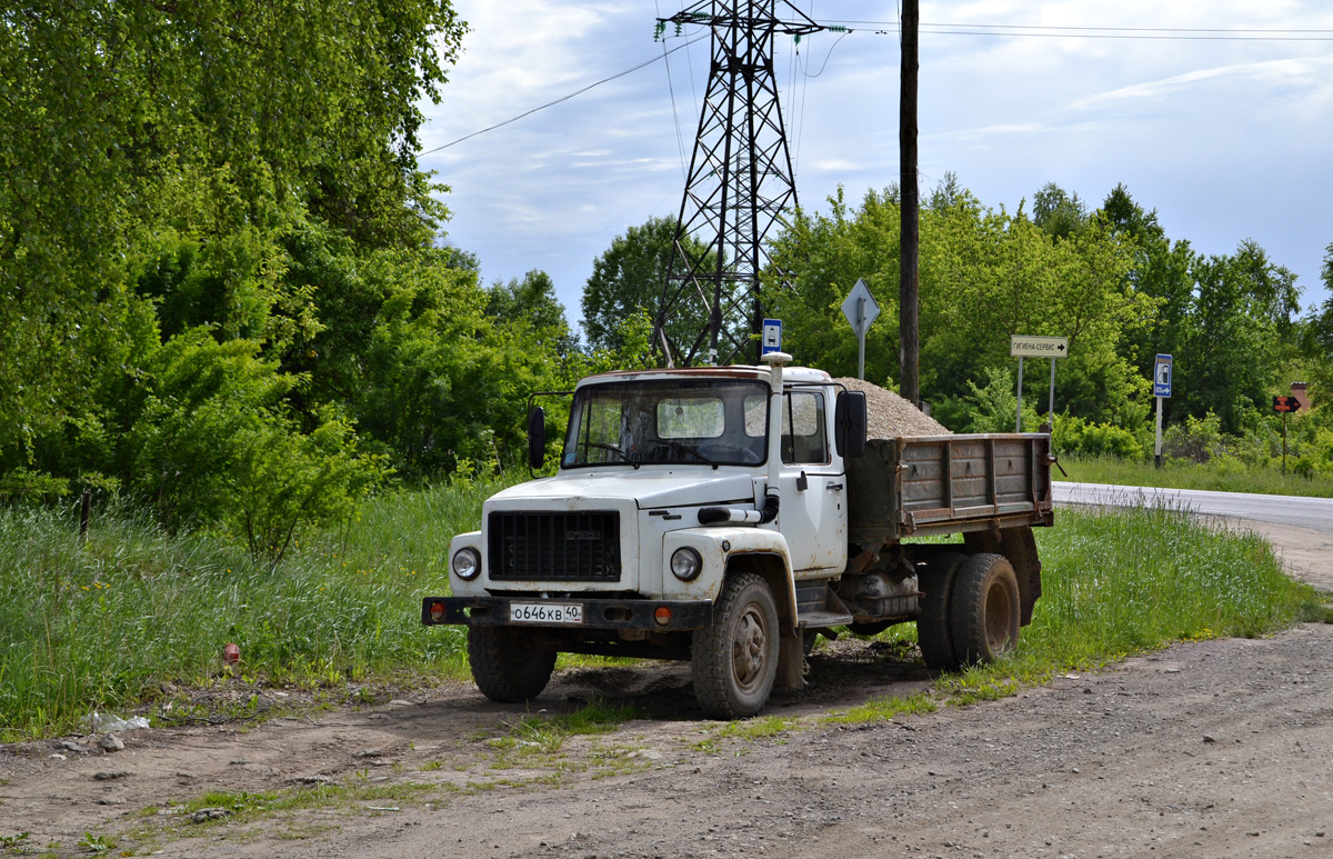 Калужская область, № О 646 КВ 40 — ГАЗ-3309