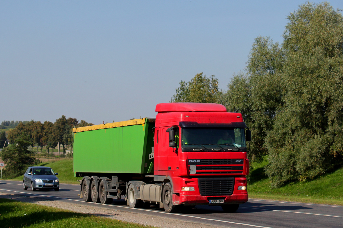 Литва, № JUU 202 — DAF XF95 FT