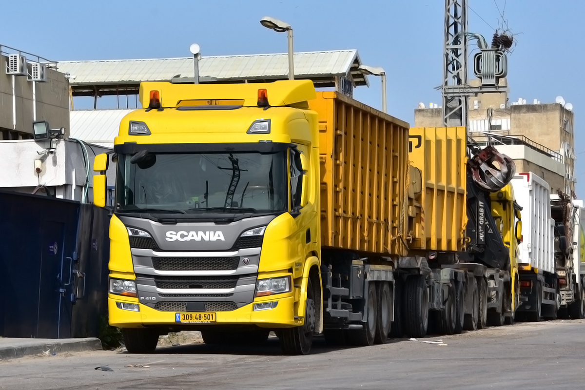 Израиль, № 309-48-501 — Scania ('2016) P410