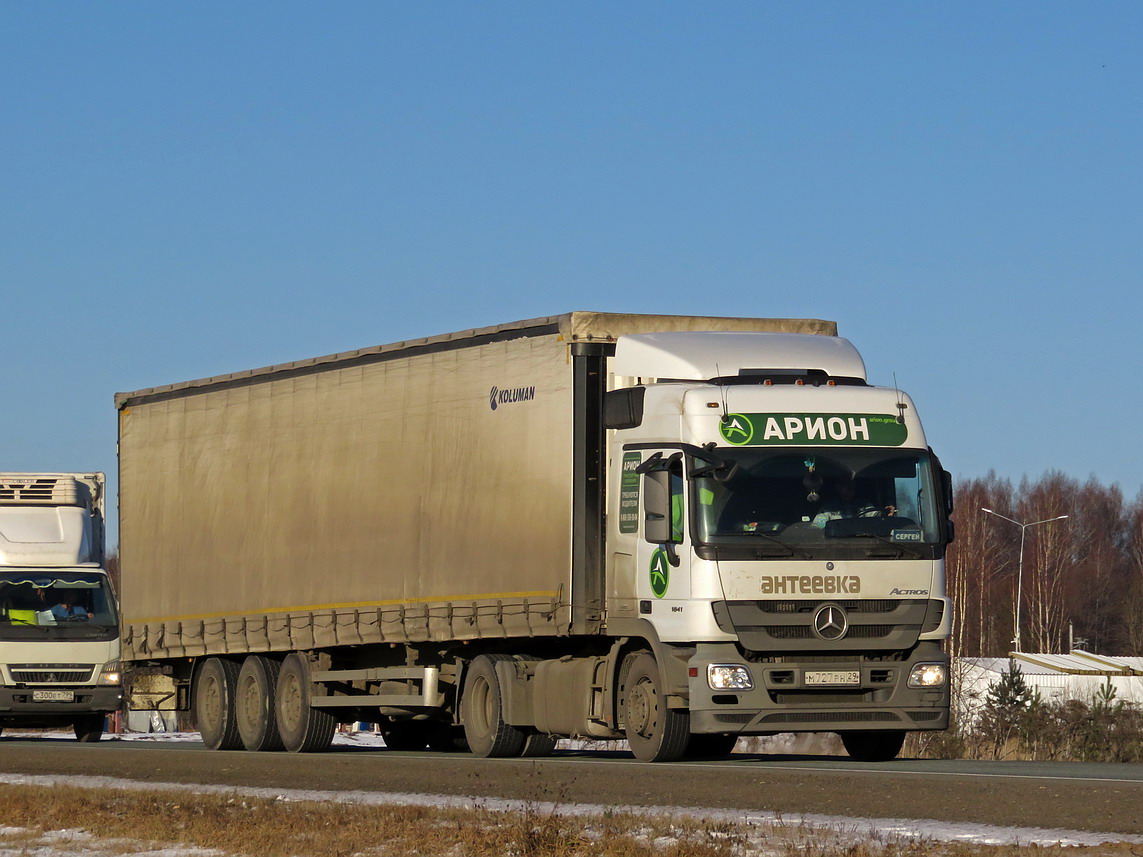 Архангельская область, № М 727 РН 29 — Mercedes-Benz Actros '09 1841 [Z9M]