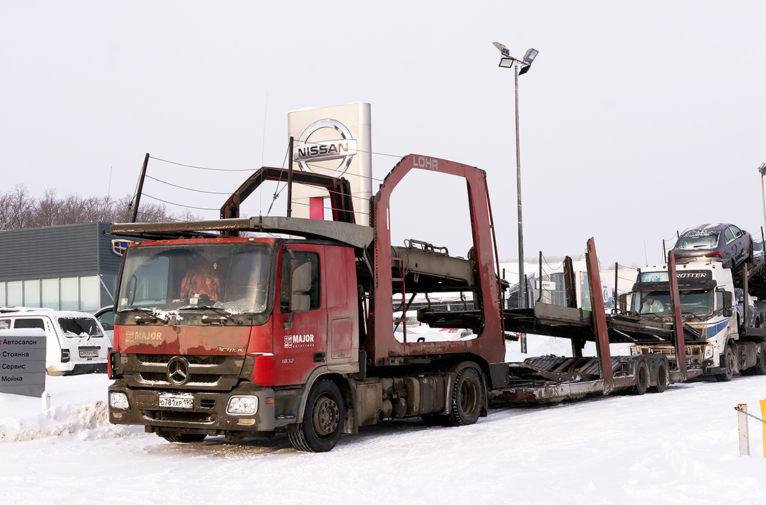 Московская область, № О 781 ХР 190 — Mercedes-Benz Actros ('2009) 1832