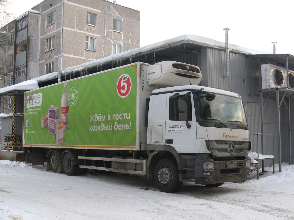 Москва, № Т 055 МН 799 — Mercedes-Benz Actros ('2009) 2536