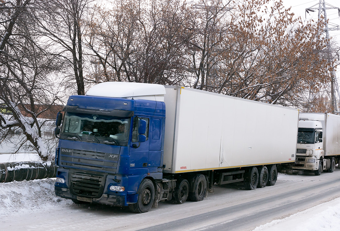 Башкортостан, № Р 636 ТО 102 — DAF XF105 FT