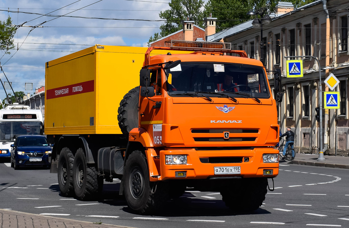 Санкт-Петербург, № 053 — КамАЗ-43118-46; Санкт-Петербург — Международный транспортный фестиваль "SPbTransportFest" (2019-... гг)