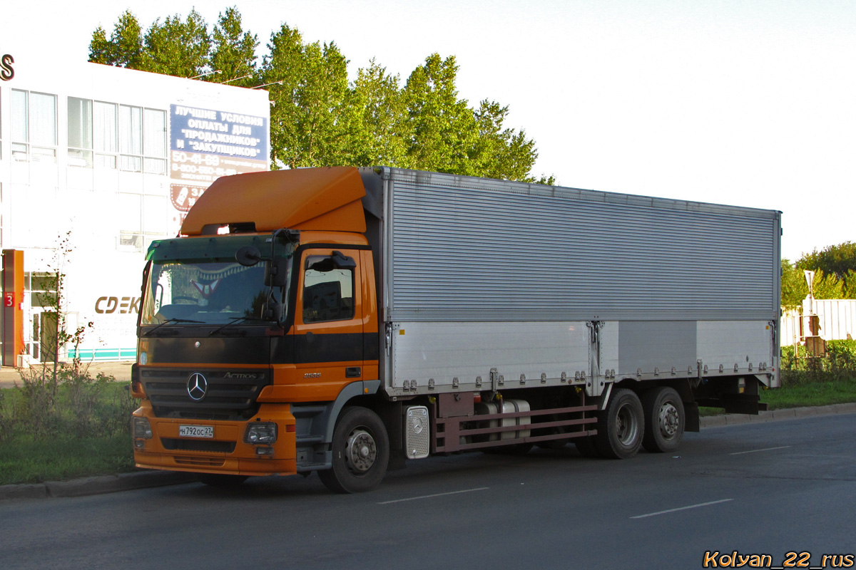 Алтайский край, № Н 792 ОС 27 — Mercedes-Benz Actros ('2003) 2535