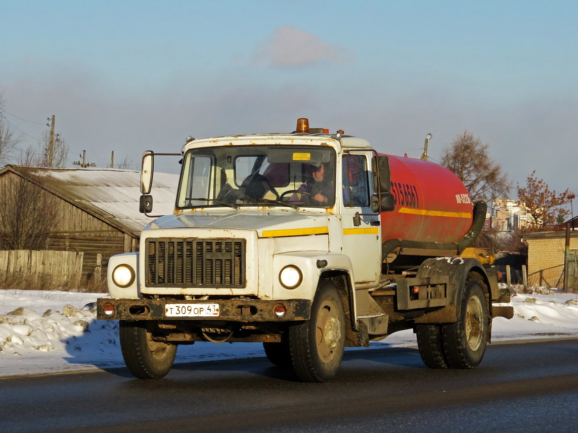 Кировская область, № Т 309 ОР 43 — ГАЗ-3309