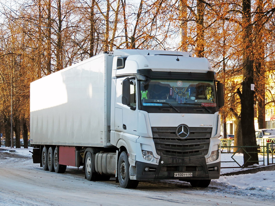 Кировская область, № А 930 ТТ 43 — Mercedes-Benz Actros ('2011) 1845