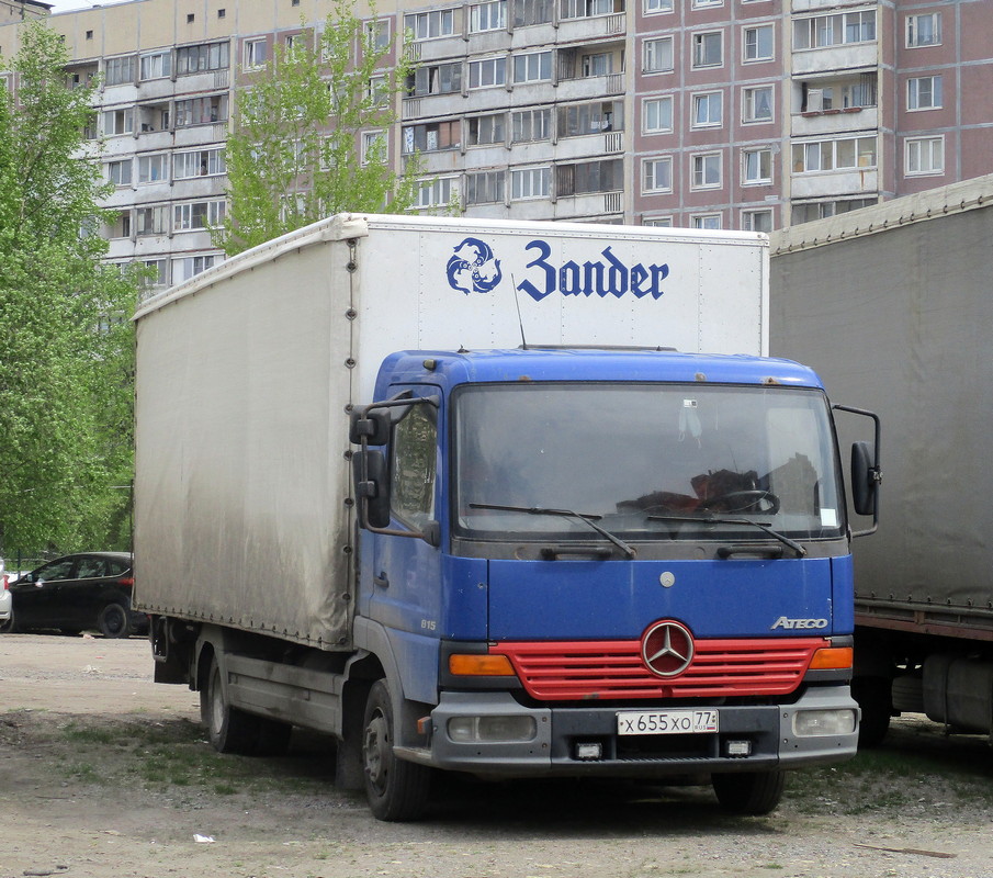 Ставропольский край, № Х 655 ХО 77 — Mercedes-Benz Atego 815