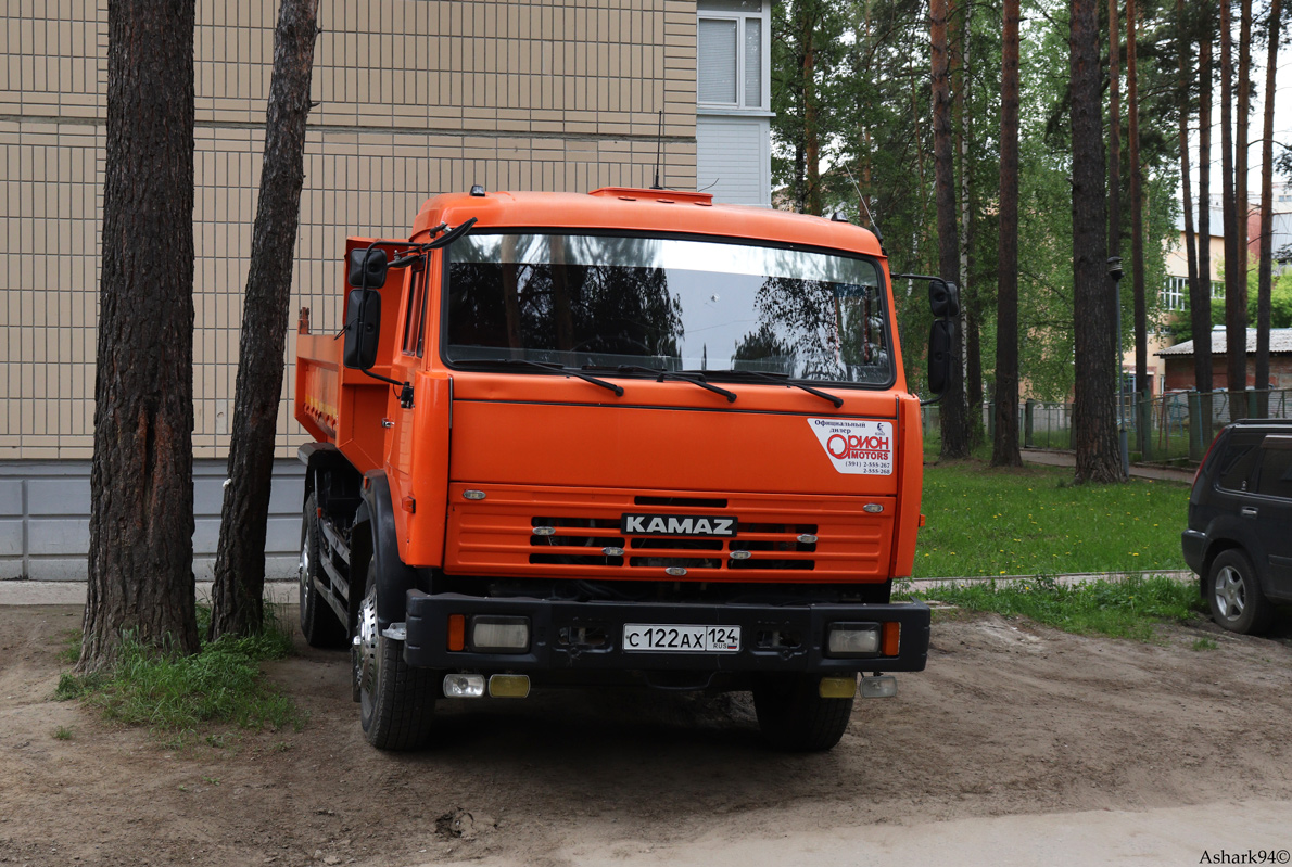 Красноярский край, № С 122 АХ 124 — КамАЗ-43255-A3