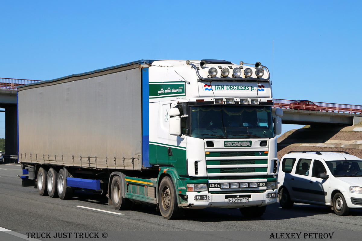 Санкт-Петербург, № М 301 УК 178 — Scania ('1996) R124L