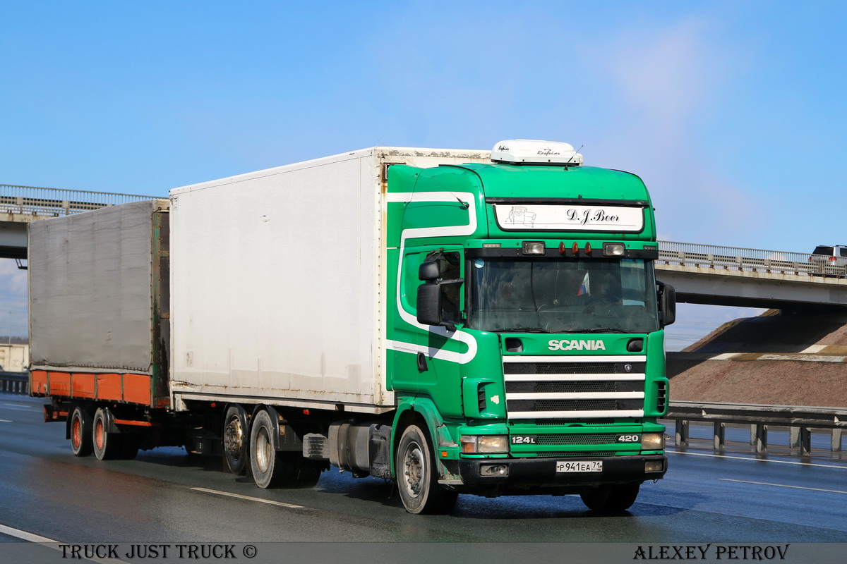 Тульская область, № Р 941 ЕА 71 — Scania ('1996) R124L
