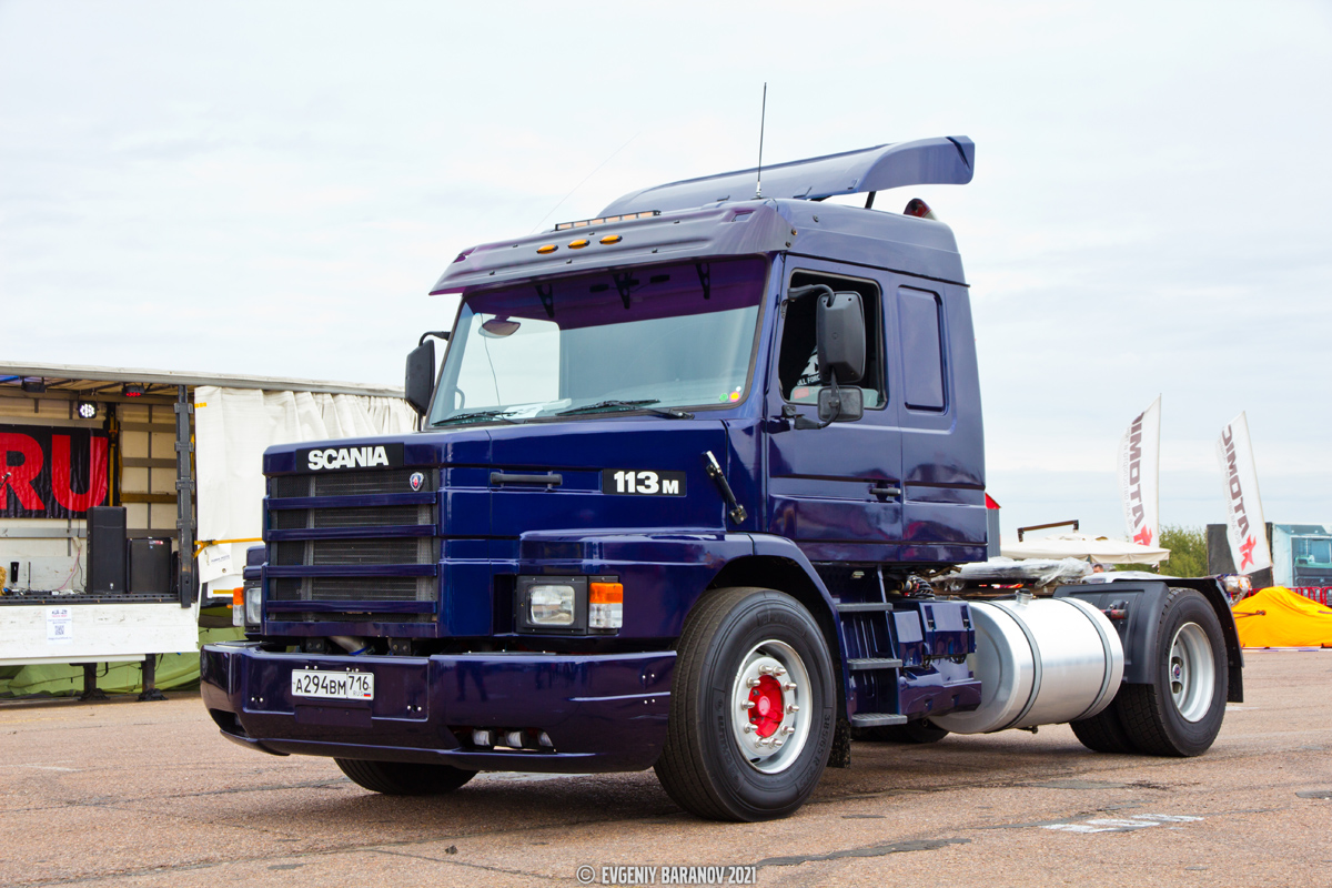 Татарстан, № А 294 ВМ 716 — Scania (II) T-Series 113M; Московская область — Фестиваль Truckfest 2021 — сентябрь