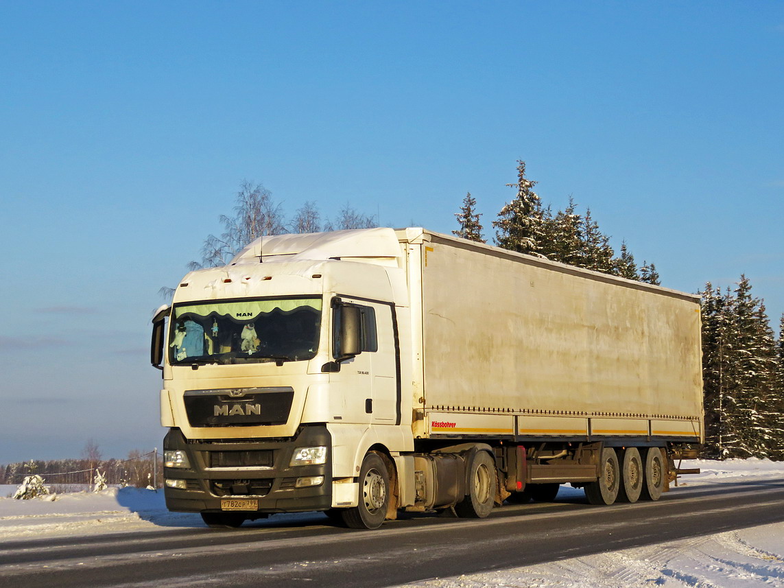 Москва, № Т 782 СР 799 — MAN TGX ('2007) 18.400