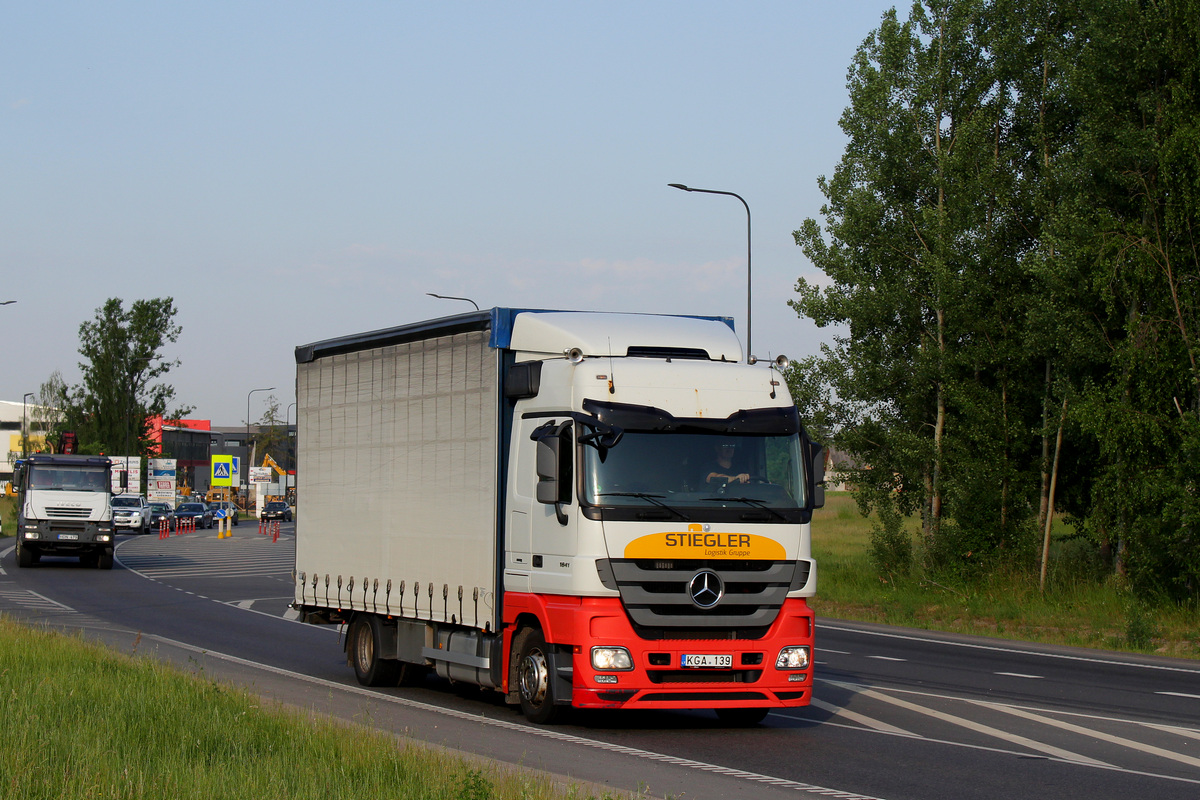 Литва, № KGA 139 — Mercedes-Benz Actros ('2009) 1841