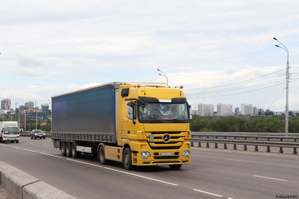 Карагандинская область, № 476 QLA 09 — Mercedes-Benz Actros ('2009) 1841