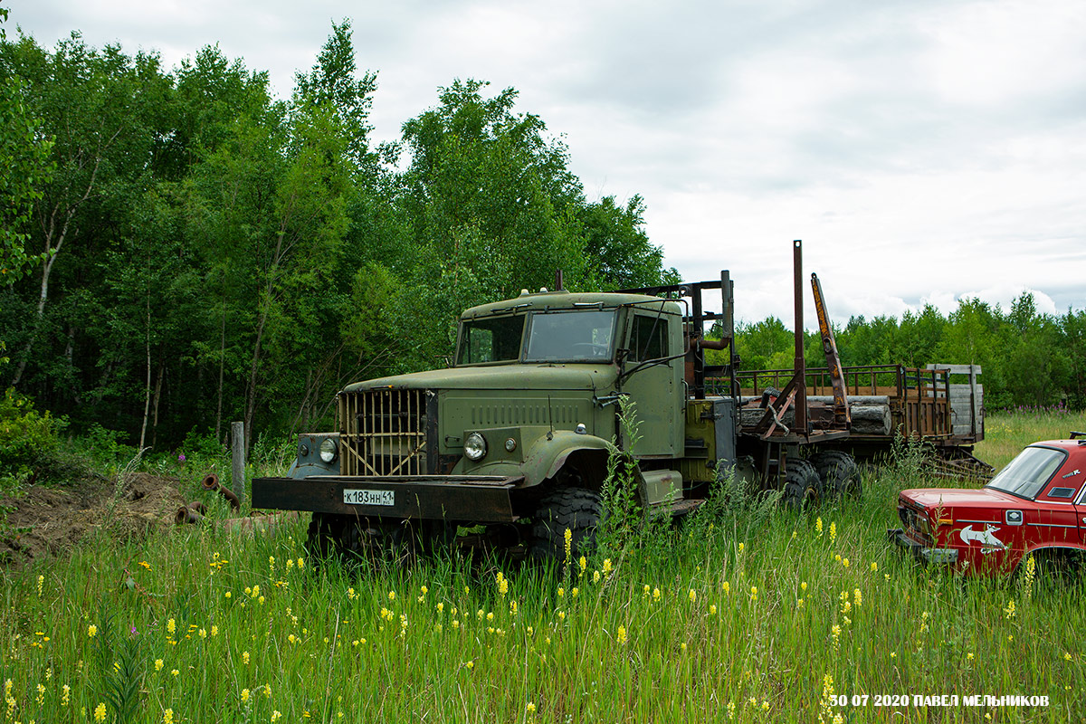 Камчатский край, № К 183 НН 41 — КрАЗ-255Б1