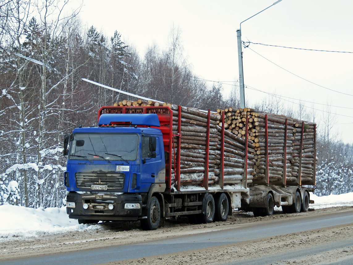 Кировская область, № О 377 РО 43 — МАЗ-6312C9