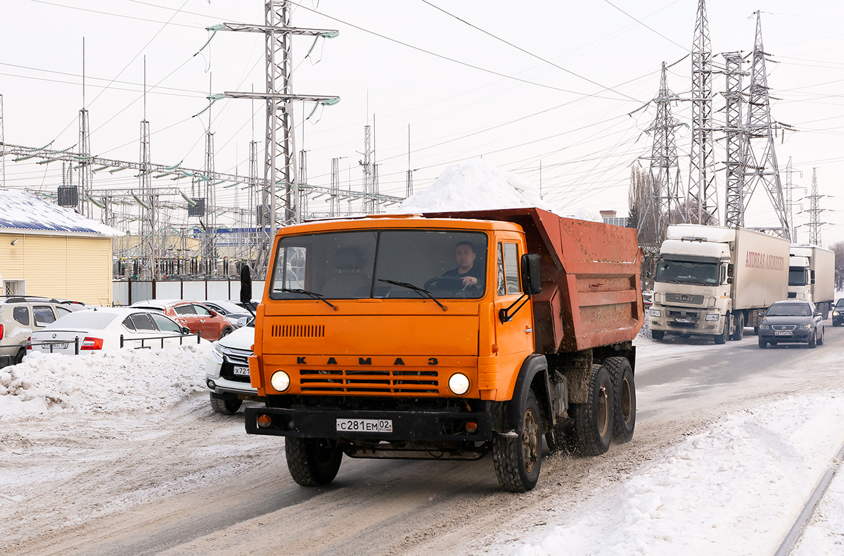 Башкортостан, № С 281 ЕМ 02 — КамАЗ-55111 [551110]