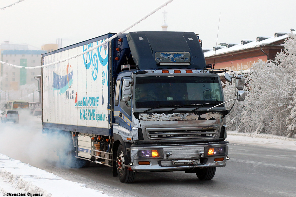 Забайкальский край, № М 741 ЕК 75 — Isuzu Giga (общая модель)