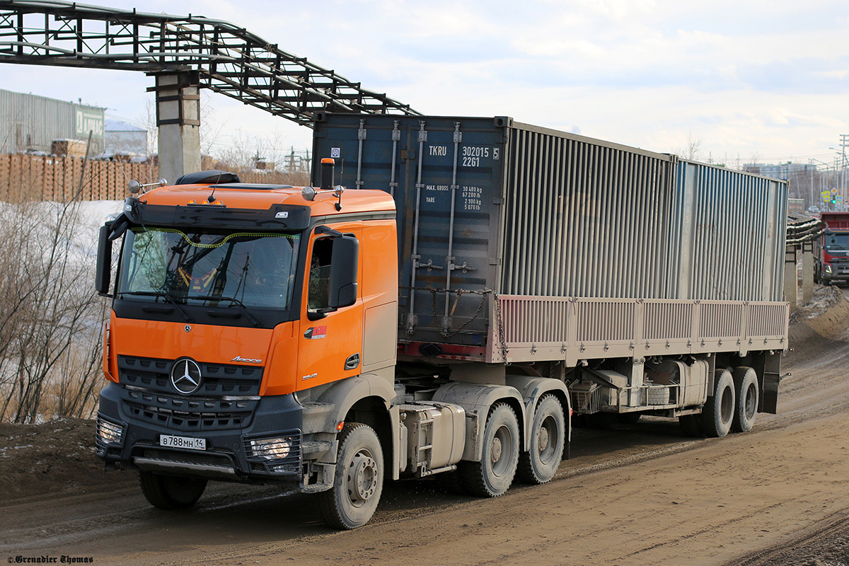 Саха (Якутия), № В 788 МН 14 — Mercedes-Benz Arocs 3348 [Z9M]