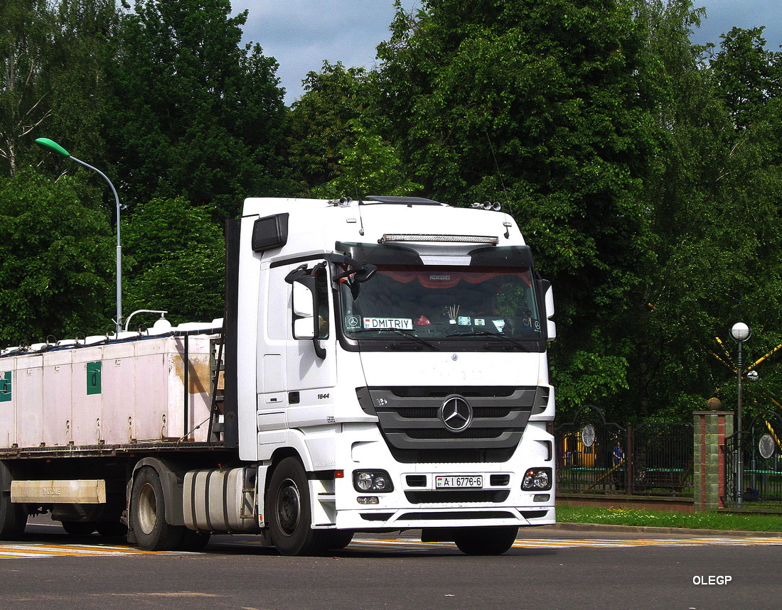 Могилёвская область, № АІ 6778-6 — Mercedes-Benz Actros ('2009) 1844