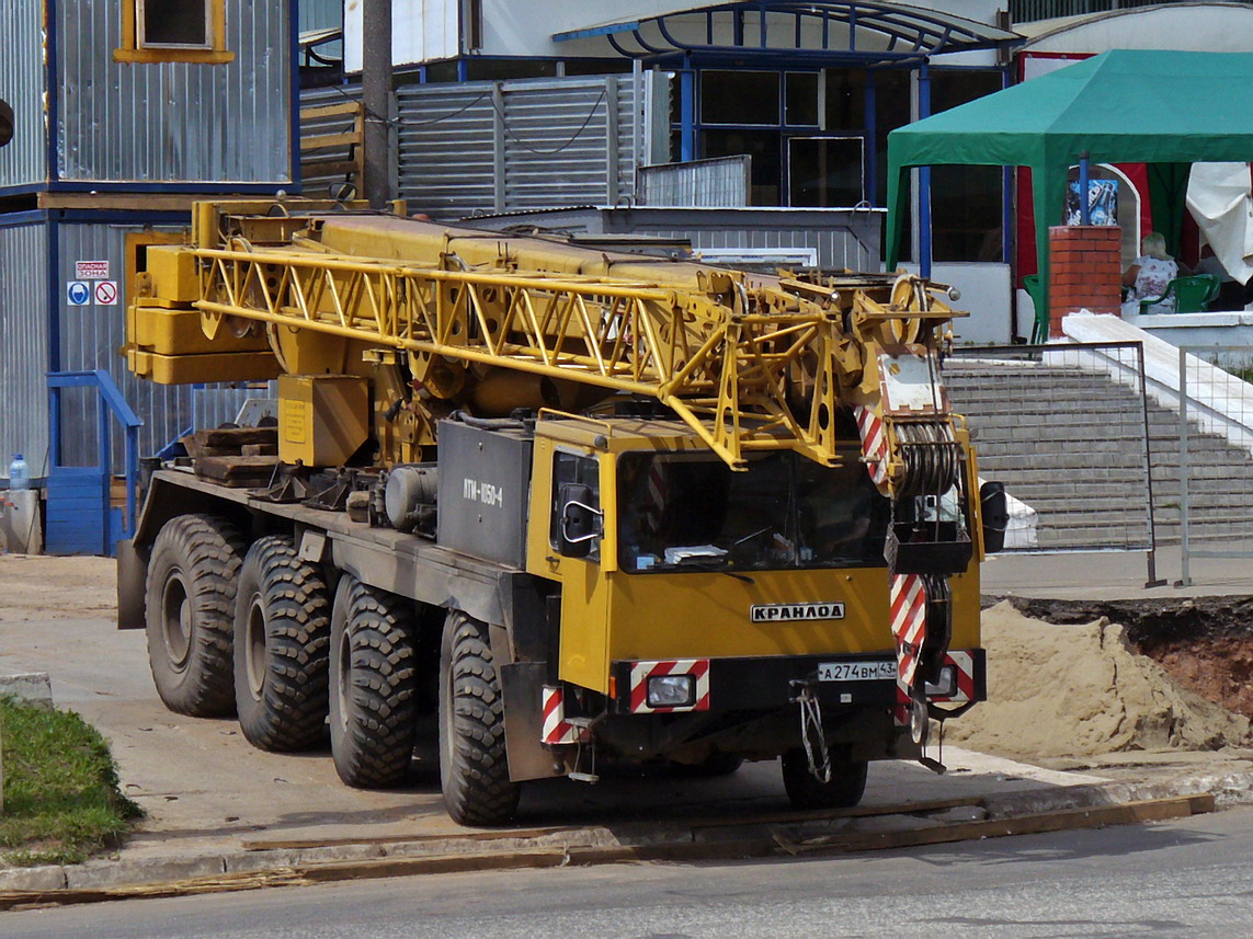 Кировская область, № А 274 ВМ 43 — Liebherr (общая модель)