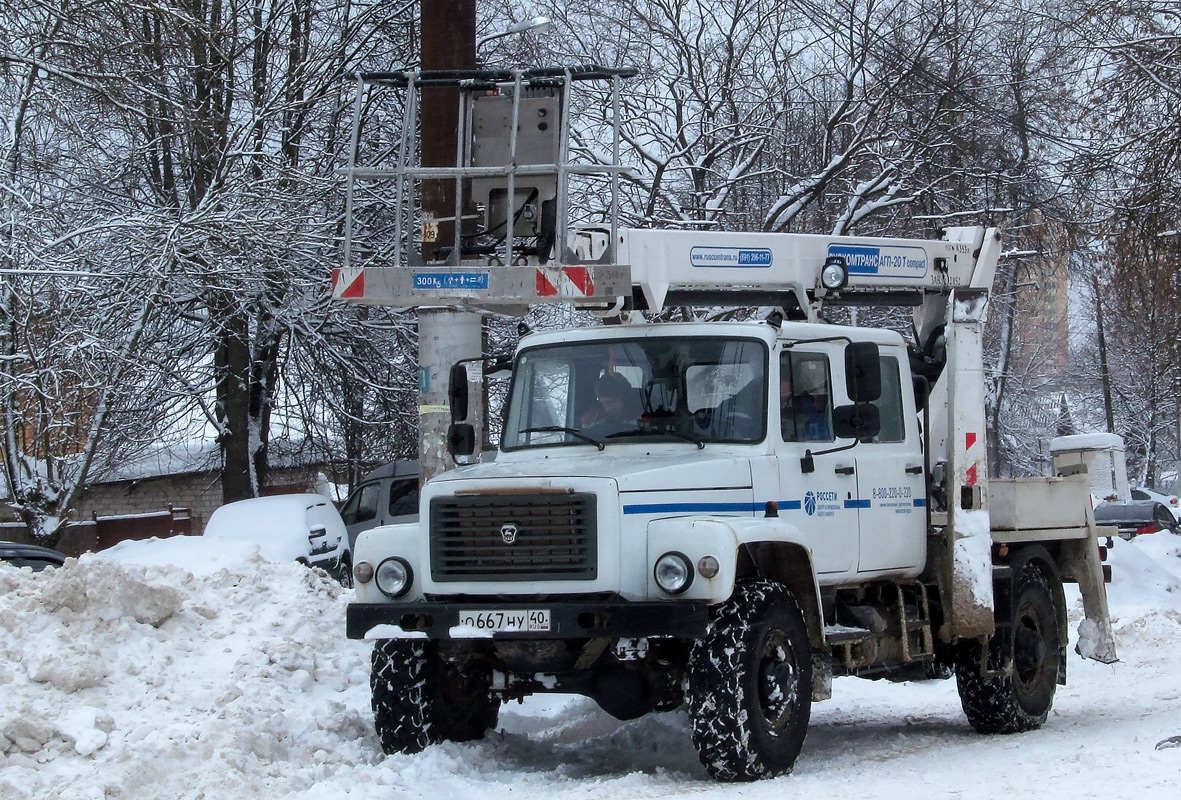 Калужская область, № О 667 НУ 40 — ГАЗ-33088 «Садко»