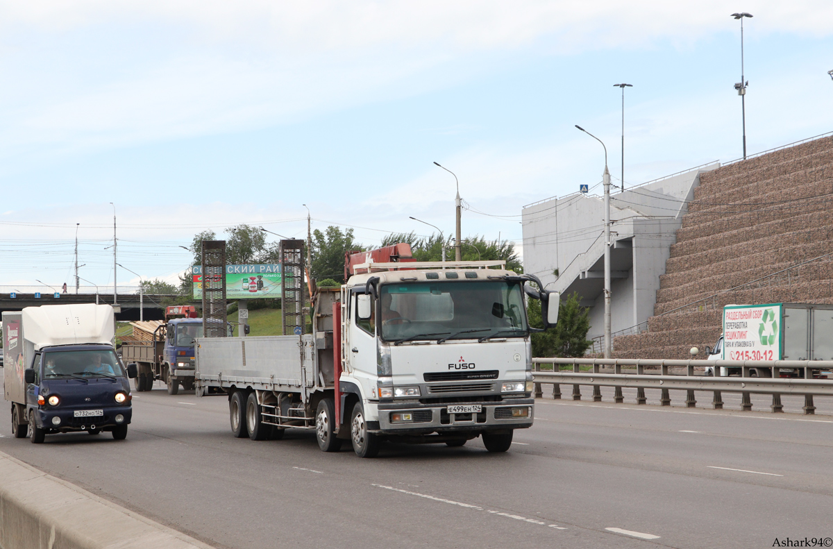 Красноярский край, № Е 499 ЕН 124 — Mitsubishi Fuso Super Great