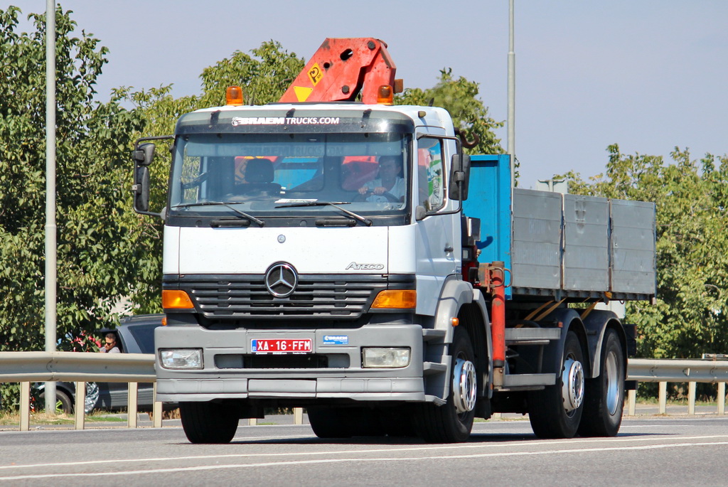 Бельгия, № XA-16-FFM — Mercedes-Benz Atego (общ.м)