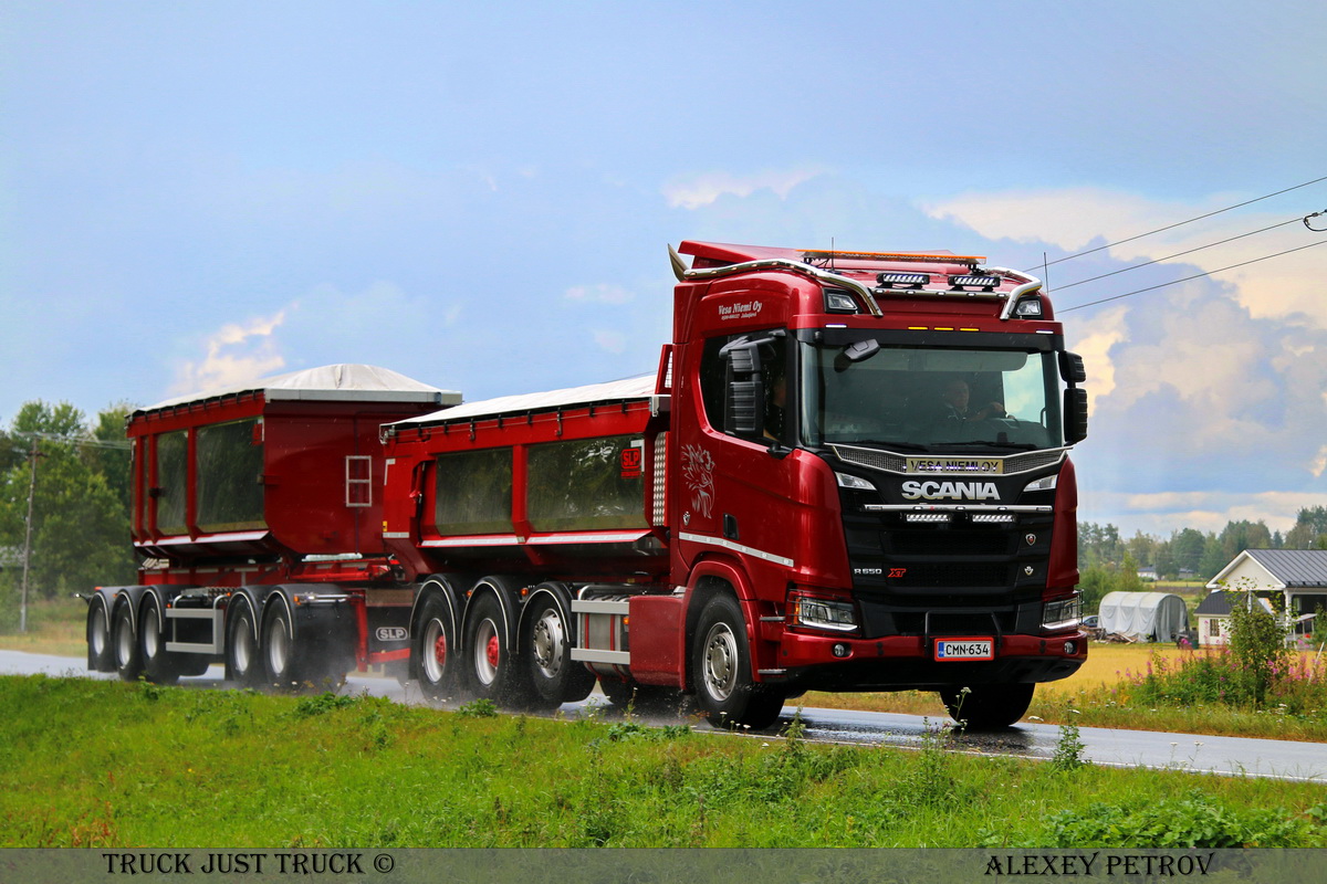 Финляндия, № CMN-634 — Scania ('2016) R650