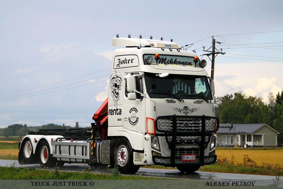 Финляндия, № EOM-122 — Volvo ('2008) FH.500