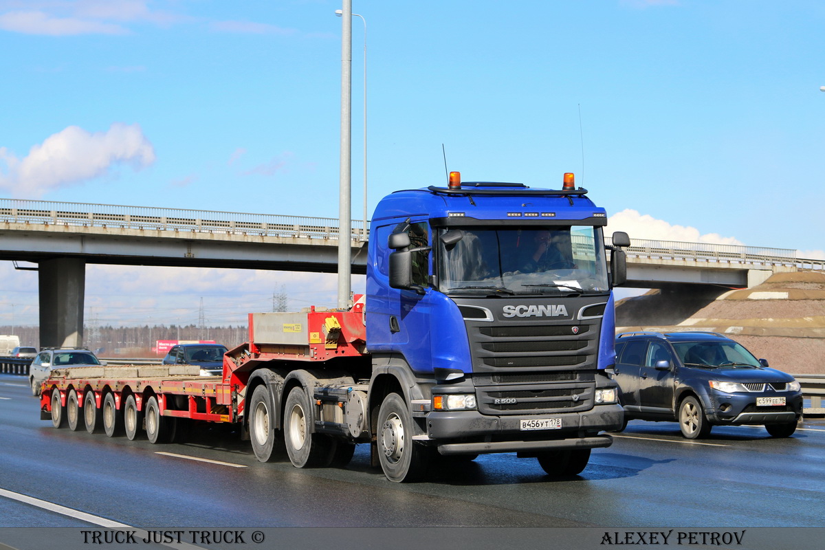 Санкт-Петербург, № В 456 УТ 178 — Scania ('2013) R500