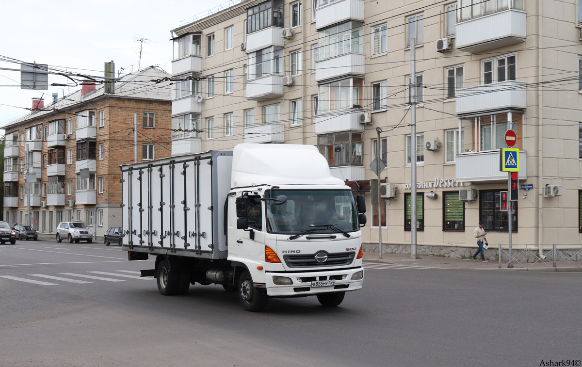 Красноярский край, № В 855 МУ 124 — Hino 500