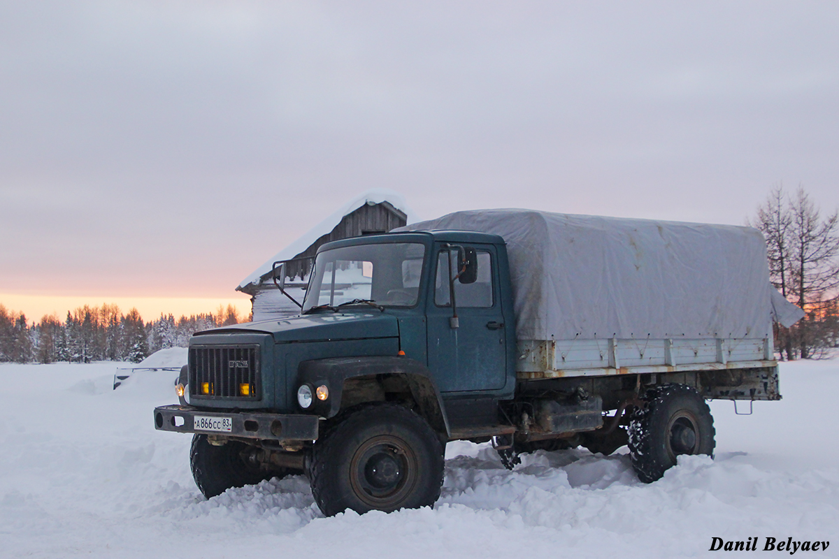 Ненецкий автономный округ, № А 866 СС 83 — ГАЗ-3308 «Садко»