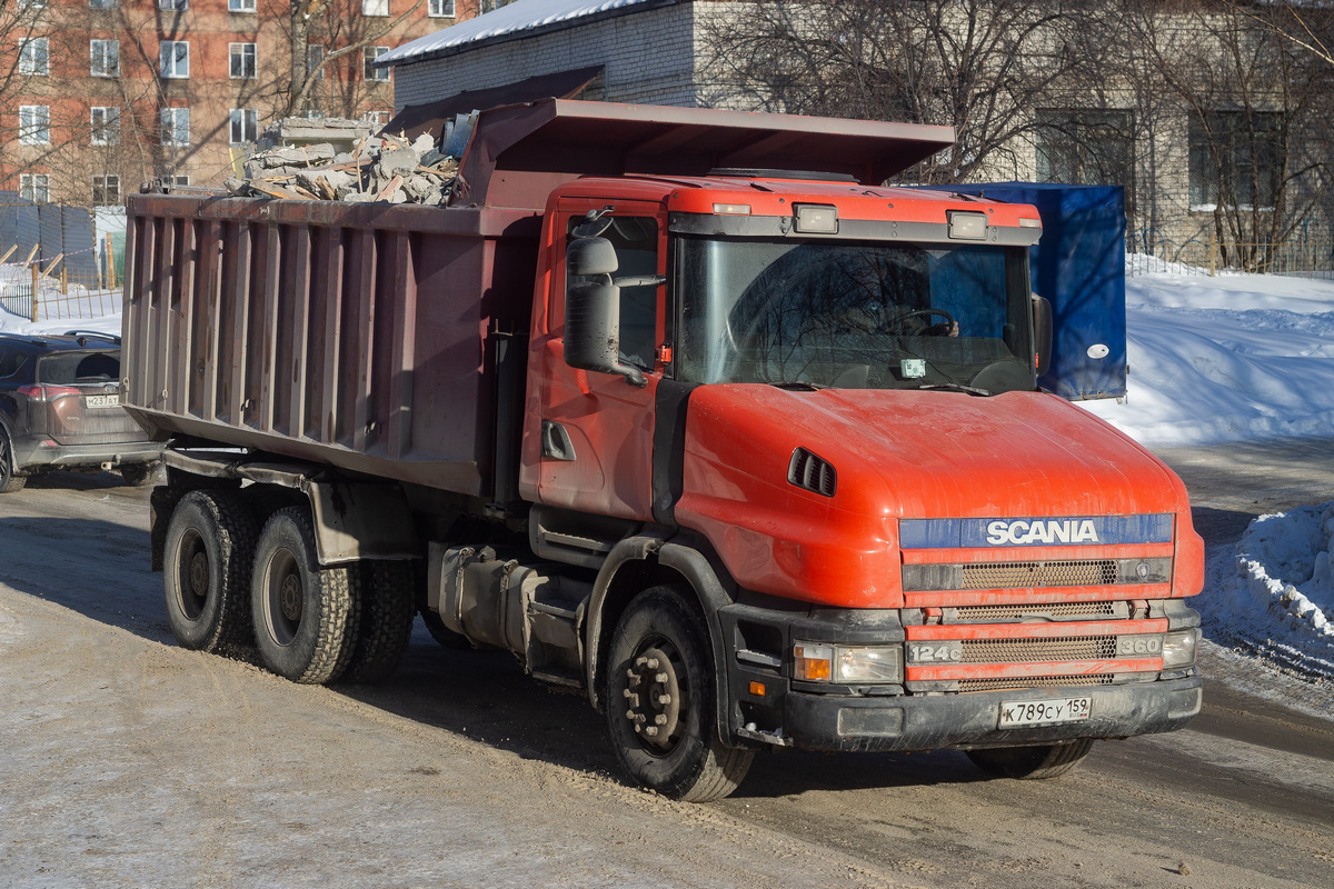 Пермский край, № К 789 СУ 159 — Scania ('1996) T-Series 124C