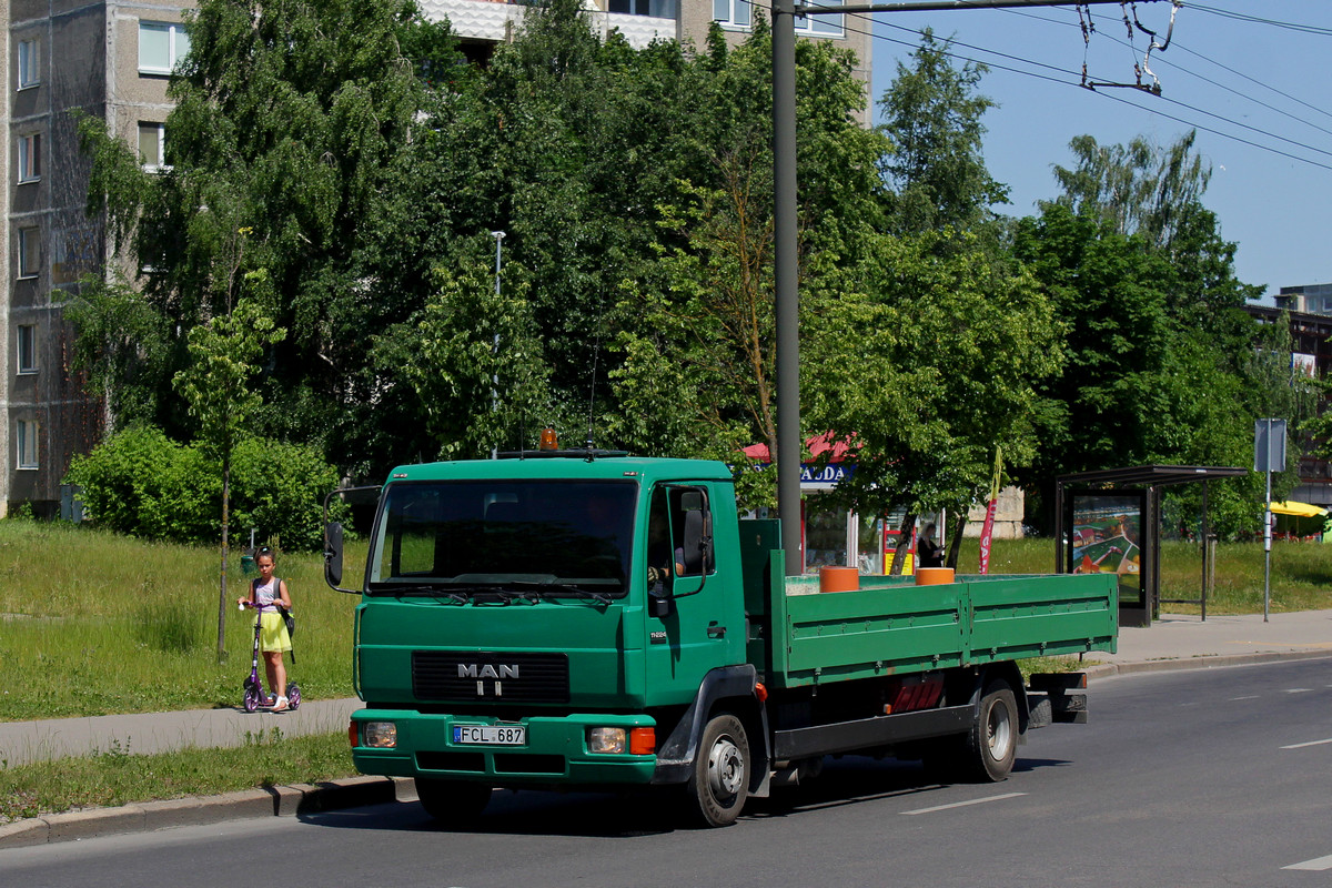 Литва, № FCL 687 — MAN L2000 (общая модель)