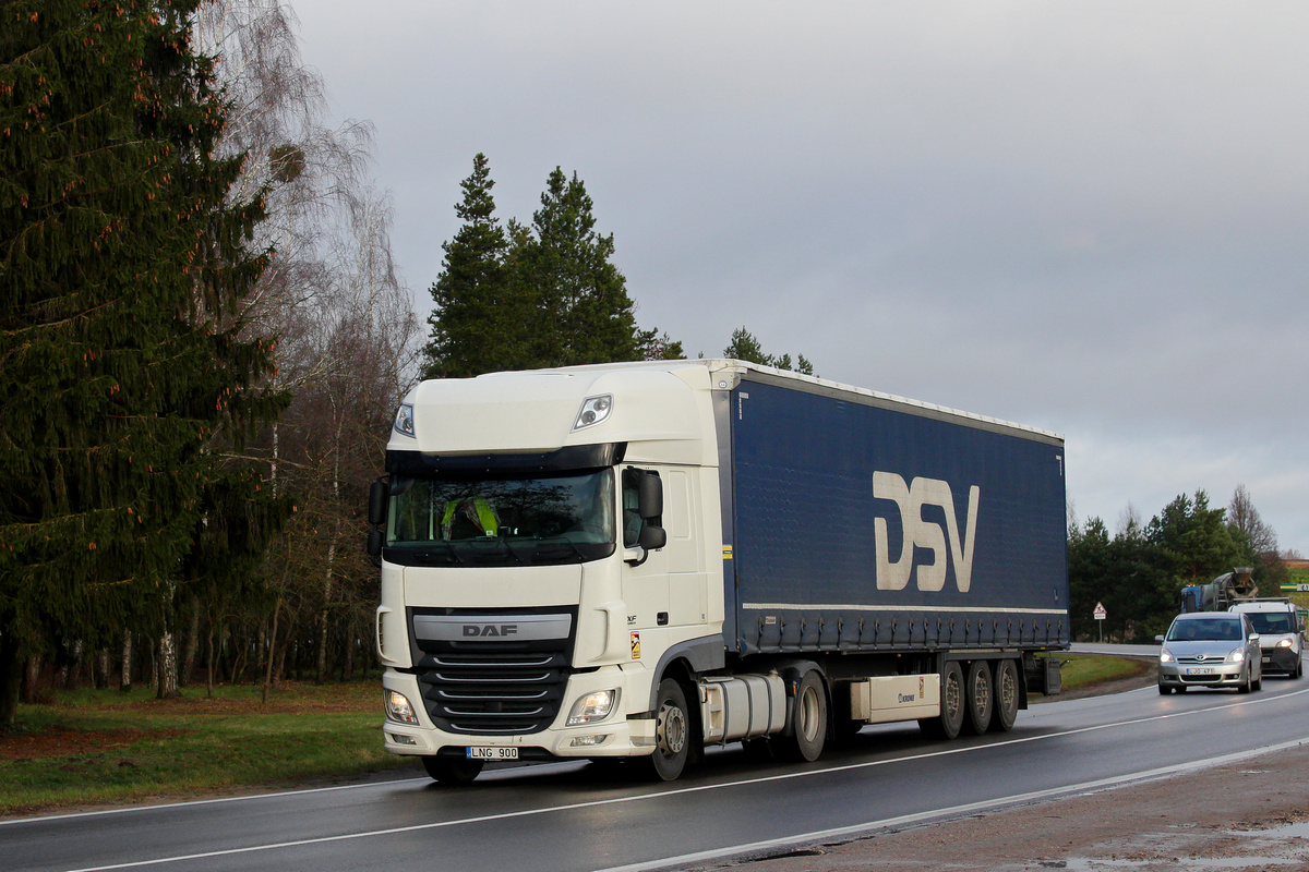 Литва, № LNG 900 — DAF XF Euro6 FT