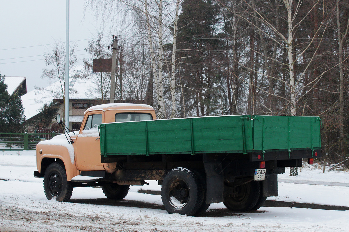 Литва, № ZAD 221 — ГАЗ-52-01