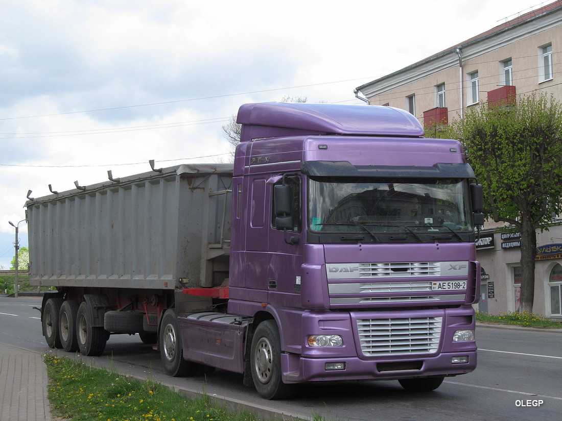 Витебская область, № АЕ 5198-2 — DAF XF95 FT