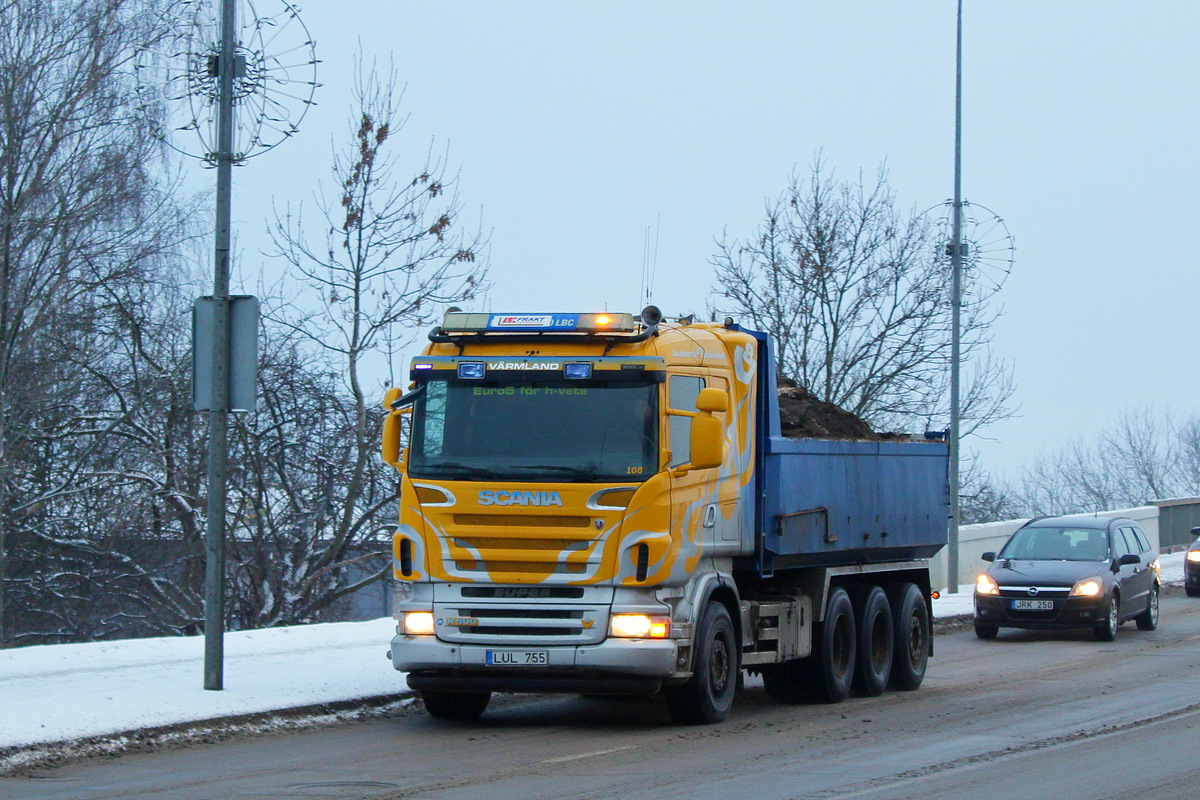 Литва, № LUL 755 — Scania ('2004) R500