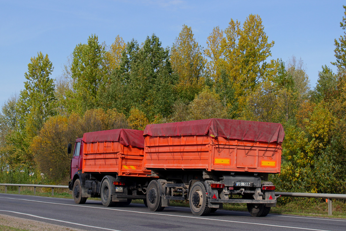 Литва, № ZSP 298 — МАЗ-555102