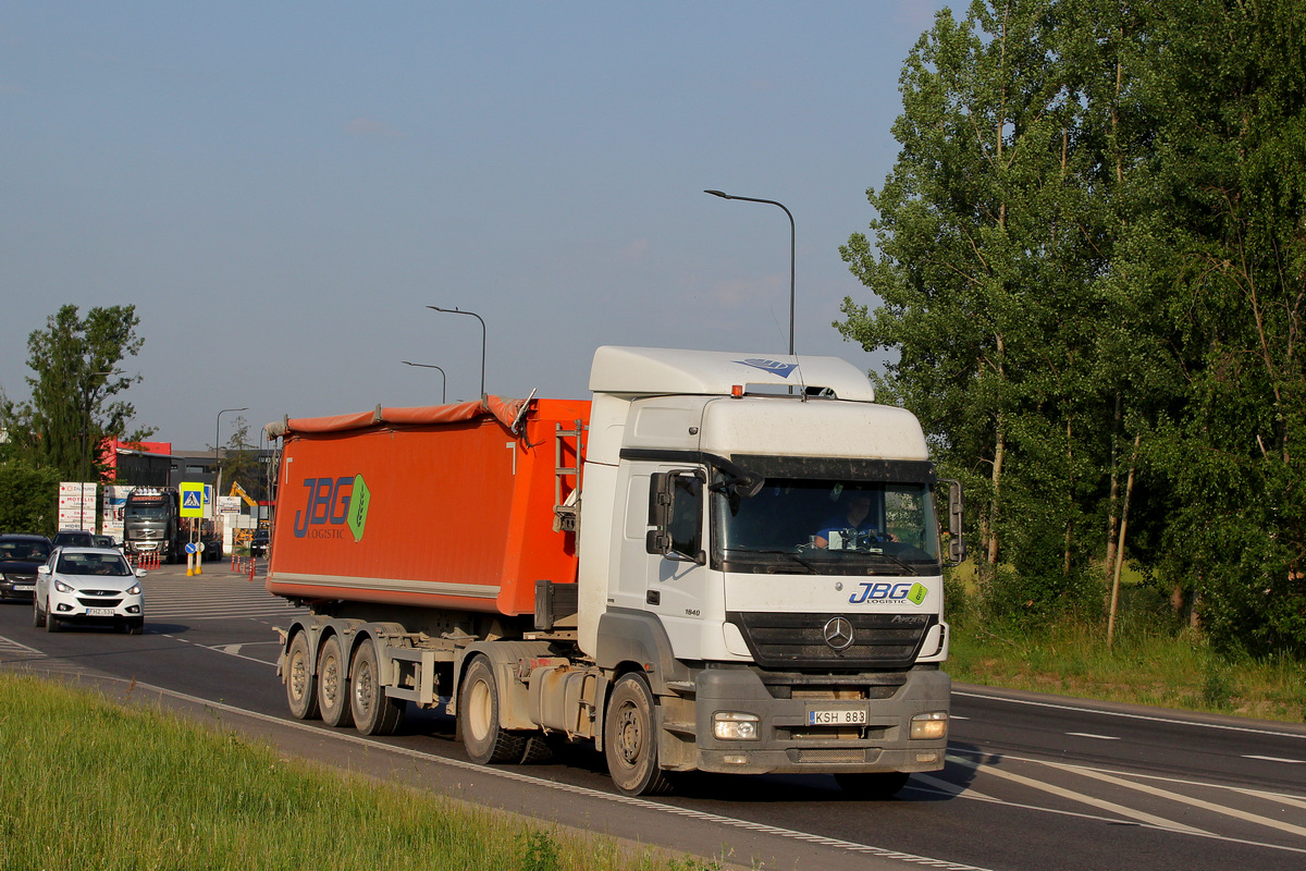 Литва, № KSH 883 — Mercedes-Benz Axor 1840