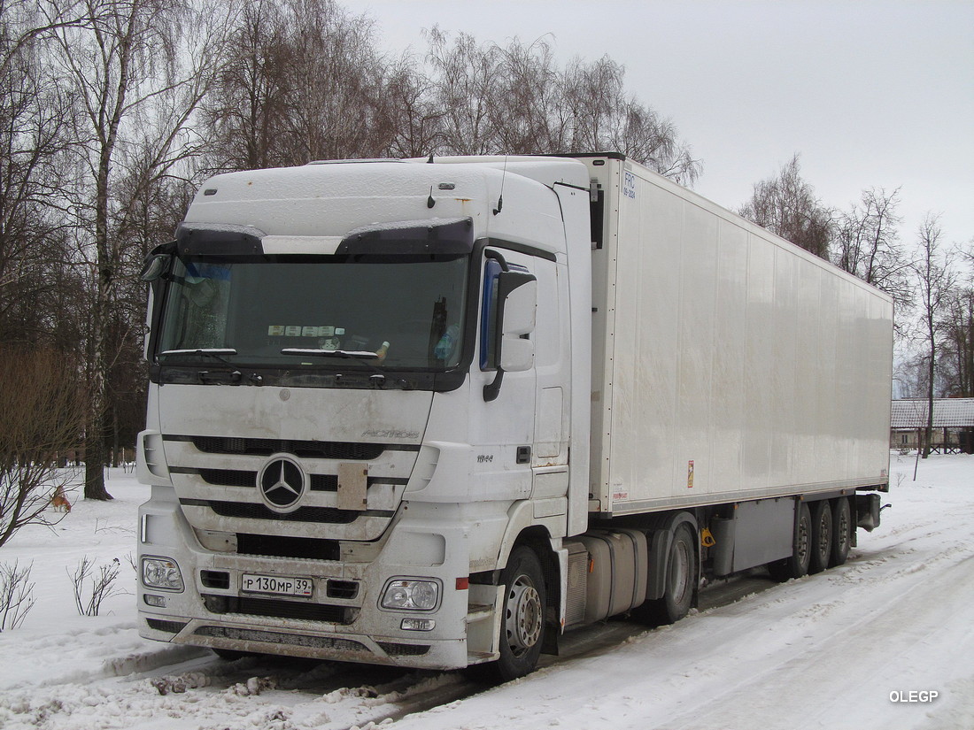 Калининградская область, № Р 130 МР 39 — Mercedes-Benz Actros ('2009) 1844