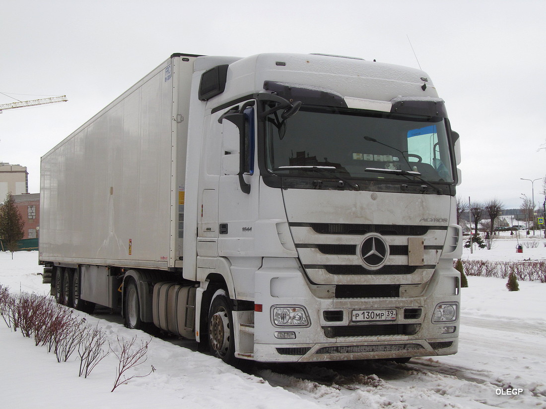Калининградская область, № Р 130 МР 39 — Mercedes-Benz Actros ('2009) 1844