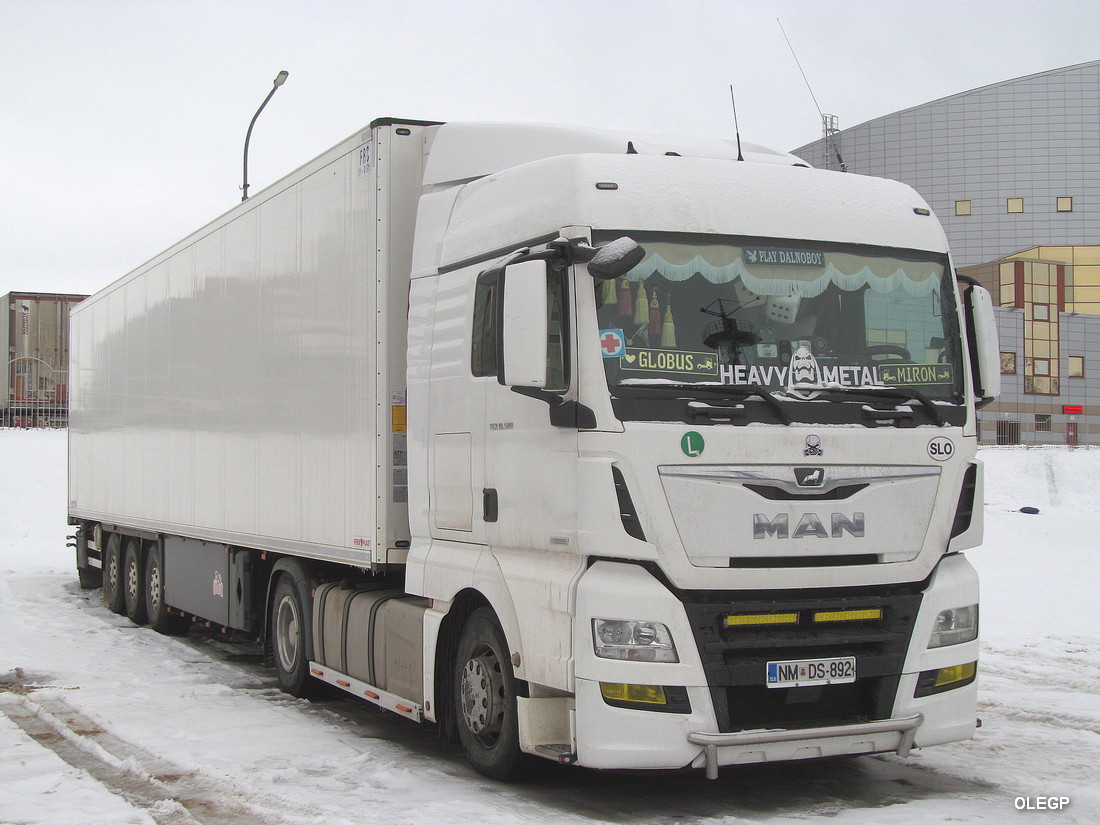 Словения, № NM DS-892 — MAN TGX ('2016) 18.500