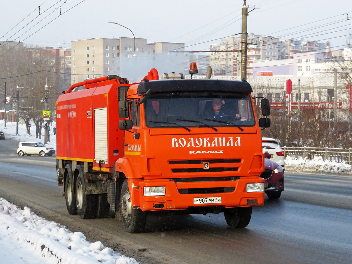 Кировская область, № М 907 РМ 43 — КамАЗ-65115-A5