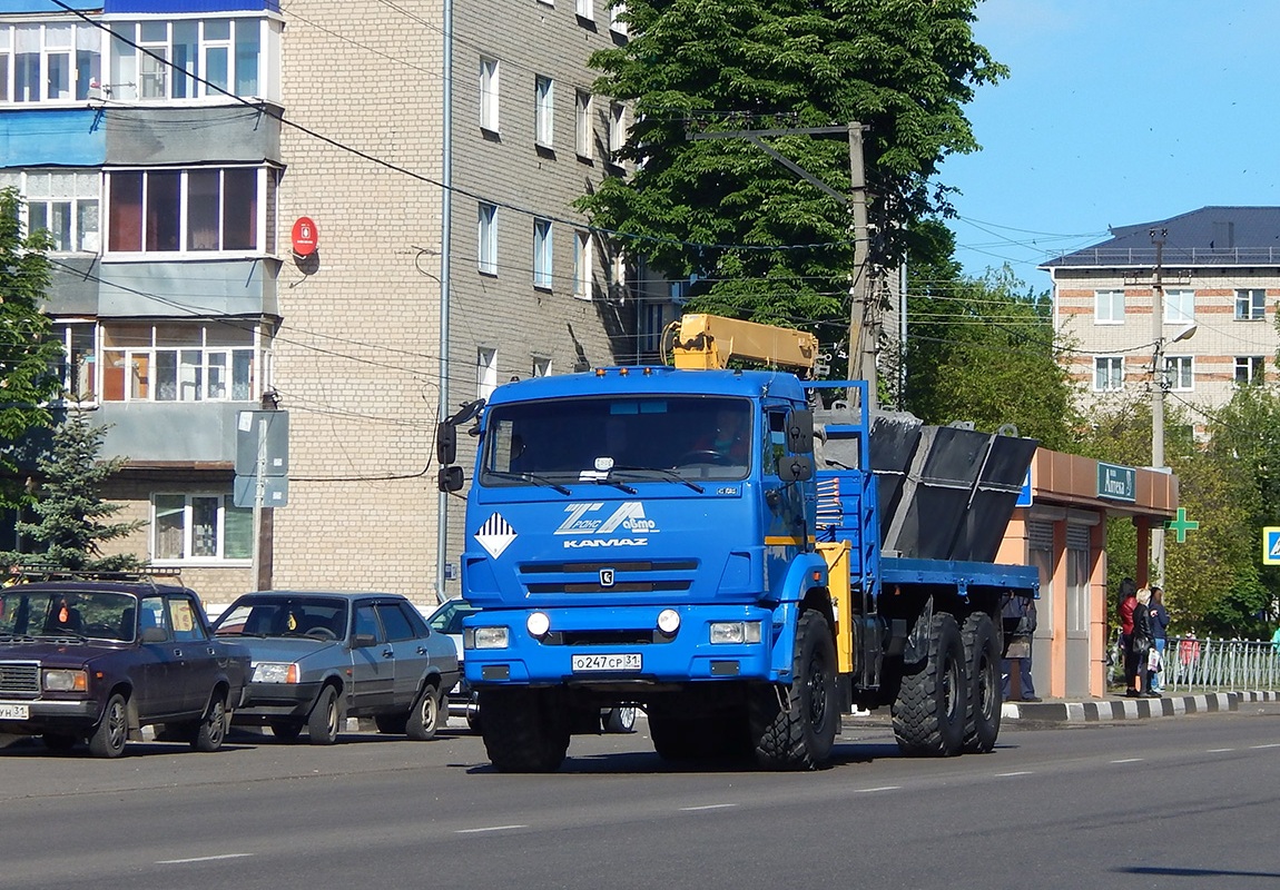 Белгородская область, № О 247 СР 31 — КамАЗ-43118-RF [43118F-R]